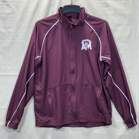 TEXAS A&M core of cadets zip up jacket size medium - Picture 1 of 14